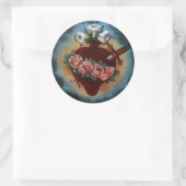 Sticker Rond Heart de Marie (Sac)