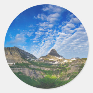 Sticker Rond Heavy Runner et Reynolds Mountain le matin