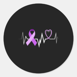 Sticker Rond Hebeat Alzheimer Ribbon Alzheimer Disease Awards