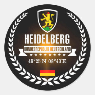 Sticker Rond Heidelberg