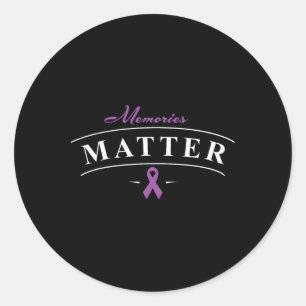 Sticker Rond Heimerheimer Sensibilisation Design Support Mois P
