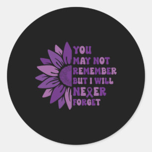 Sticker Rond Heimerheimer Vous Ne Vous Rappelez Peut-Être Pas M