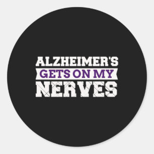 Sticker Rond Heimerheimer's Gets on My Nerves Sensibilisation C