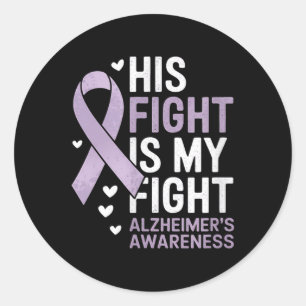 Sticker Rond Heimers Chemise Son Combat Est Mon Heimers De Comb