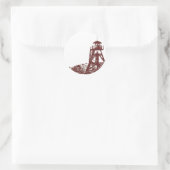 Sticker Rond Helena MT Firetower (Sac)