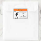 Sticker Rond héliintrainingjpg (Sac)