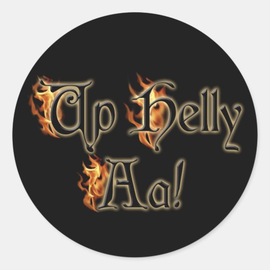 Sticker Rond Helly Aa ! (Devant)