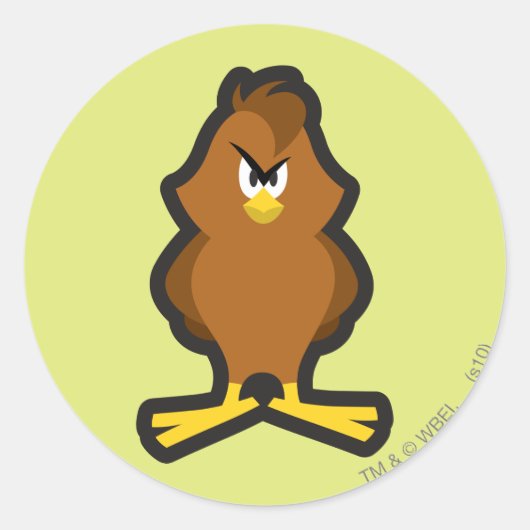 Sticker Rond Henery Hawk 2 (Devant)
