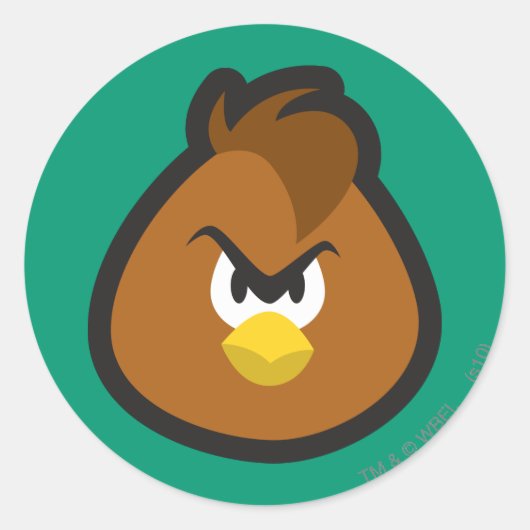 Sticker Rond Henery Hawk 3 (Devant)