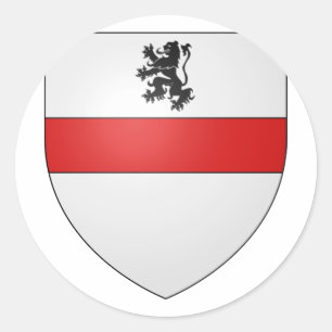 Sticker Rond Henri de Oeffte, Pays-Bas