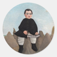 Henri Rousseau - Garçon sur les rochers