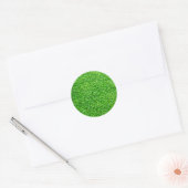 Sticker Rond Herbe verte (Enveloppe)