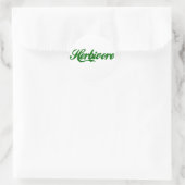 Sticker Rond Herbivore (Sac)