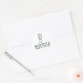 Sticker Rond Hermes (Enveloppe)