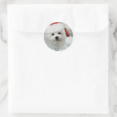 Sticker Rond Hermes le Maltais (Sac)