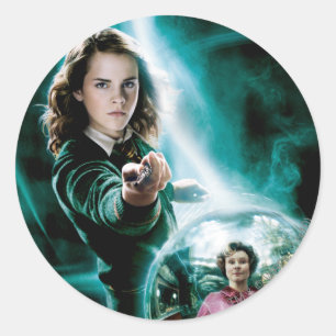 Sticker Rond Hermione Granger et le professeur Umbridge