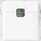 Sticker Rond Heron Splash (Sac)