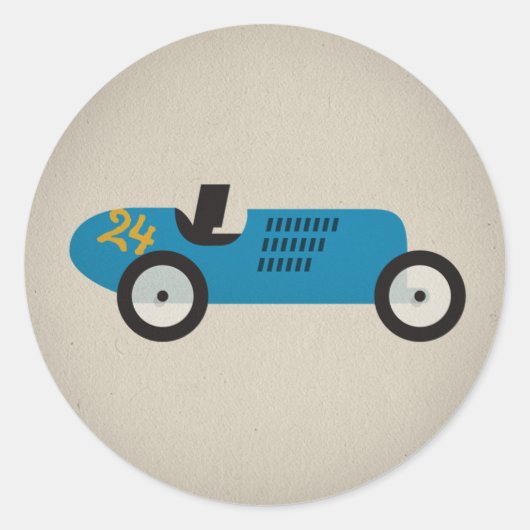 Sticker Rond Héros de FLomm : VELOCIÉ 24 ! (Devant)