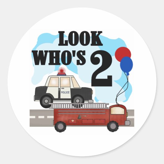 Sticker Rond Héros de tous les jours 2e anniversaire (Devant)