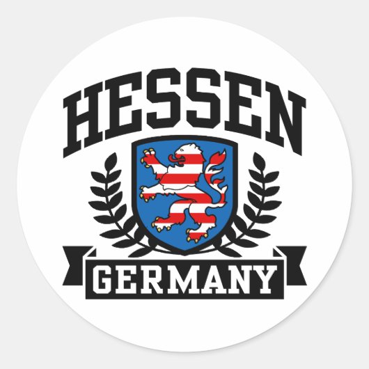 Sticker Rond Hessen (Devant)