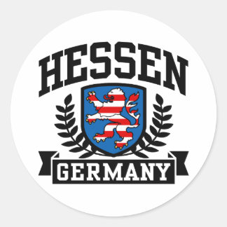 Sticker Rond Hessen