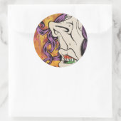 Sticker Rond Hessian (Sac)