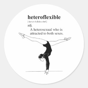STICKER ROND HÉTÉROFLEXIBLE
