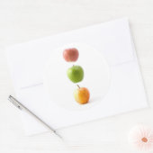 Sticker Rond Heure Apple (Enveloppe)