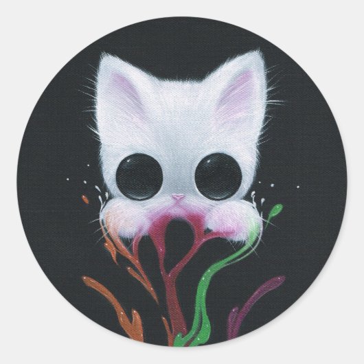 Sticker Rond Heure de l'histoire (Devant)