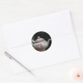 Sticker Rond Heure du thé (Enveloppe)