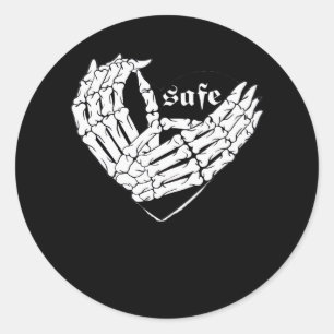 Sticker Rond Heureuse Sainte-Valentin - Mon Coeur Est Mon Valen