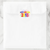 Sticker Rond HEUREUX NOUVEL AN 2015.png (Sac)