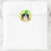 Sticker Rond Heureux St. Patties ! (Sac)