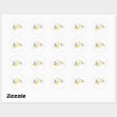 Sticker Rond Hey Diddle Diddle (Feuille)