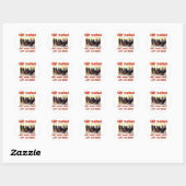 STICKER ROND HEY MORON (Feuille)