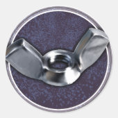 Sticker Rond Hey Wingnuts ! (Devant)