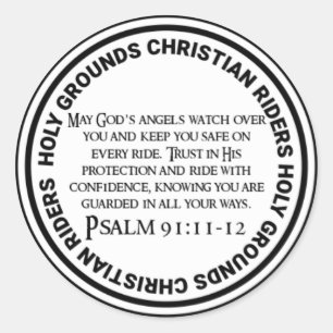 Sticker Rond HG_Psalm91_Sticker