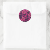 Sticker Rond Hibiscus (Sac)