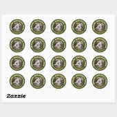 Sticker Rond Hickory Run SP (Feuille)
