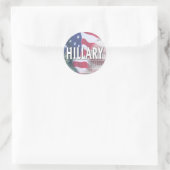 STICKER ROND HILLARY (Sac)