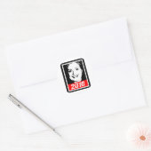 Sticker Rond HILLARY CLINTON 2016 INK ART.png (Enveloppe)