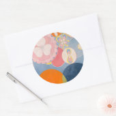 Sticker Rond Hilma af Klint Les Dix Plus Grands (Enveloppe)