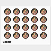Sticker Rond Hindu Ganesh (Feuille)