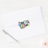 Sticker Rond Hip et pois SuperCE SORT (Enveloppe)