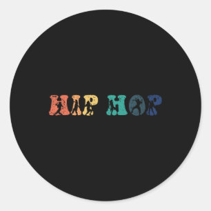 Sticker Rond Hip hop Dancing Breakdance Break-dance Breakdanc