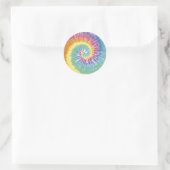 Sticker Rond Hippie (Sac)