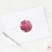 Sticker Rond Hippo (Enveloppe)