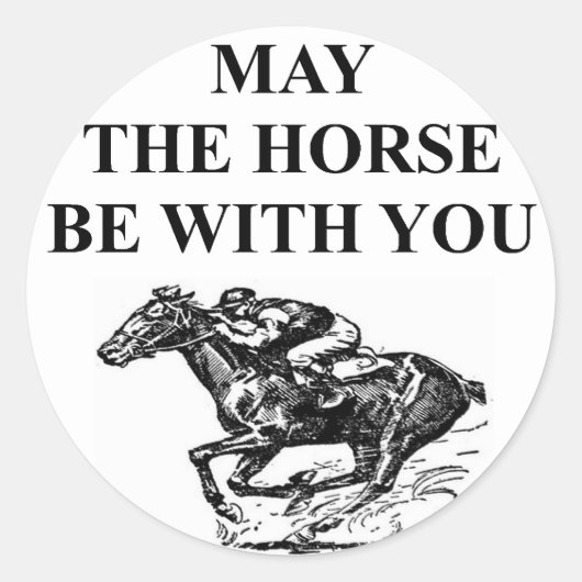 Sticker Rond hippodrome (Devant)