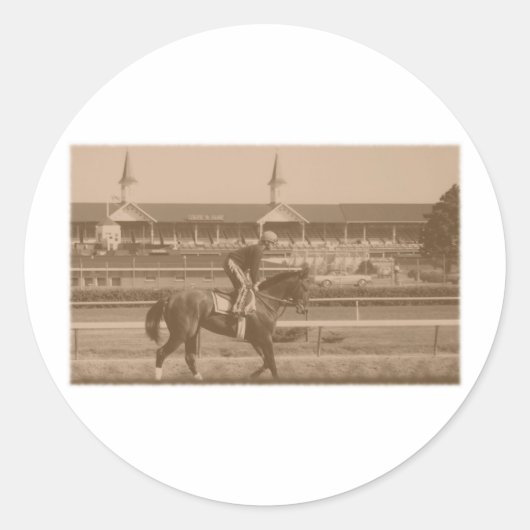 Sticker Rond Hippodrome historique (Devant)