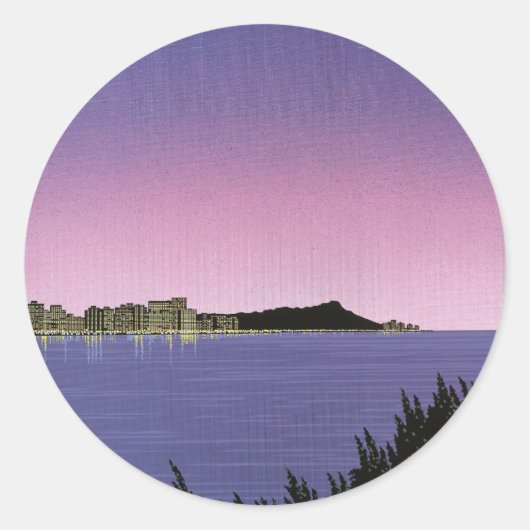 Sticker Rond Hiroshi Nagai (Devant)